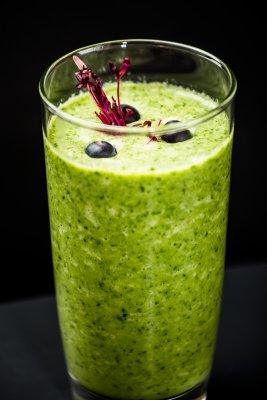 Smoothie eple og spinat